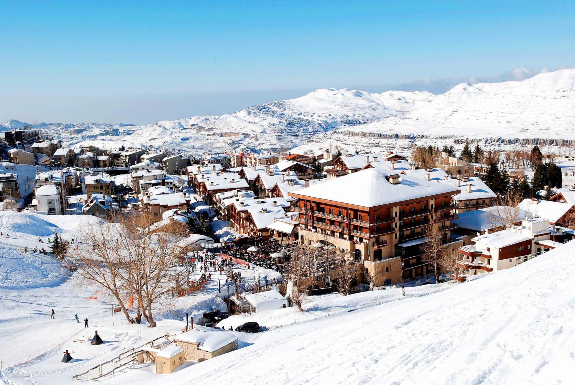 Intercontinental Mzaar Lebanon Mountain Resort & Spa By Ihg Mzaar Kfardebian Eksteriør bilde